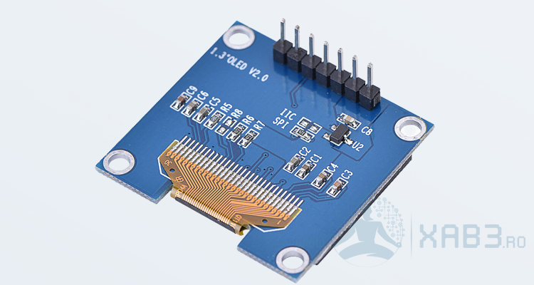 Ecran 1.3 inch oled SPI White