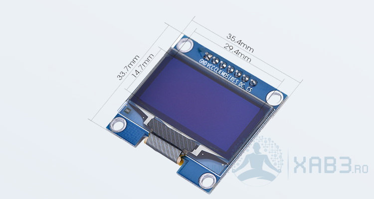 Ecran 1.3 inch oled SPI White