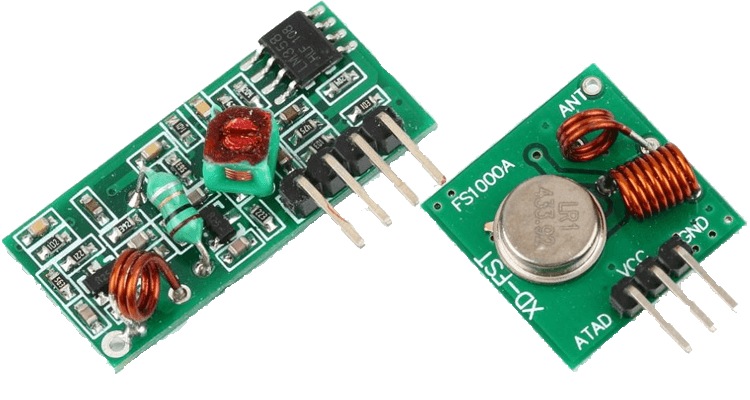 Modul Emitator si receptor Radio 433Mhz