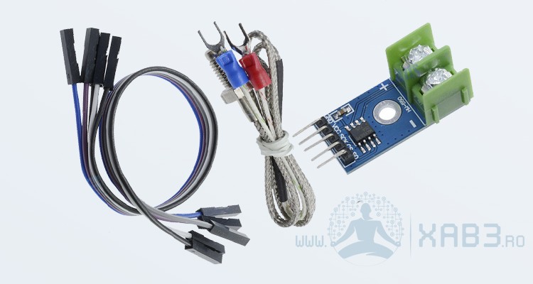 Modul MAX6675 cu senzor K