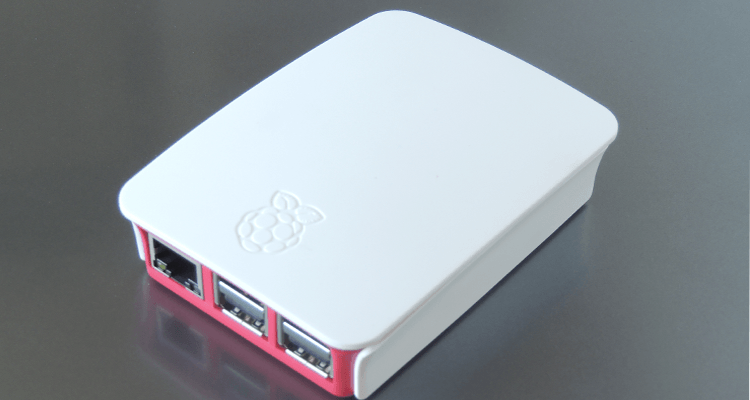 Carcasa Raspberry Pi 3 Alb/Rosu