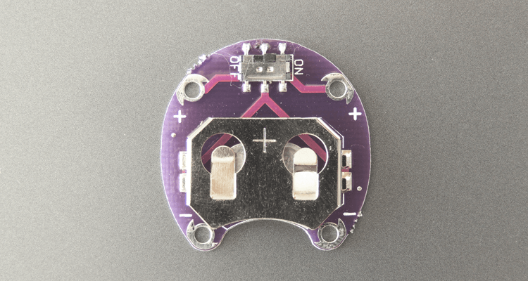 Suport de baterie CR2032 cu intrerupator