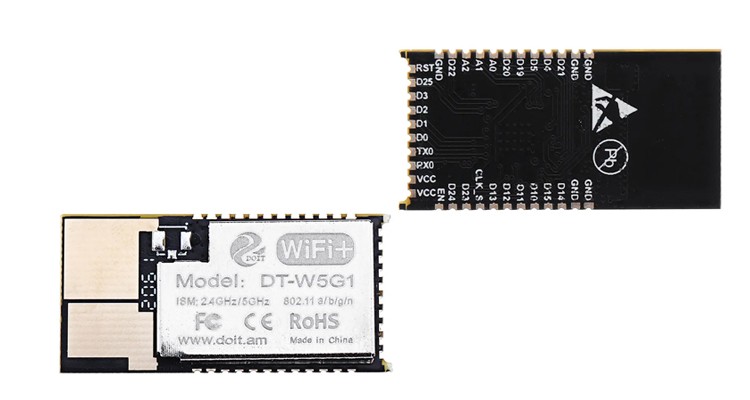 Arduino WIFI 5G DT-W5G1 5G WIFI MODULE