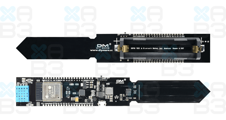 ESP32 cu senzor pentru sol si DHT11