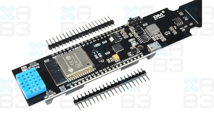 ESP32 cu senzor pentru sol si DHT11