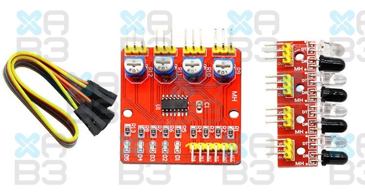 Senzor de linie 4 canale