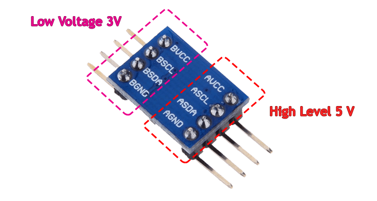 Convertor nivel Logic 2 Canale I2C