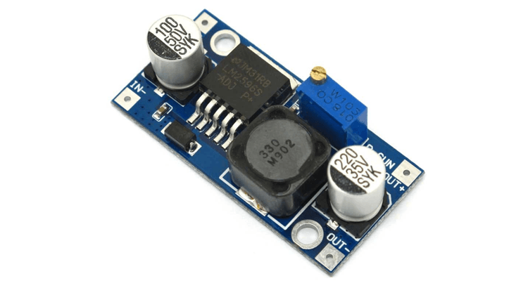 Sursa Reglabila DC-DC Step Down de 3A cu LM2596