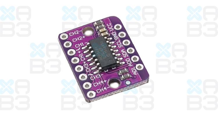 MCP3424 18-BIT ADC 4 CANALE