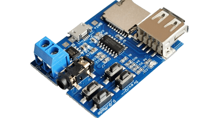 MP3 player cu amplificator integrat