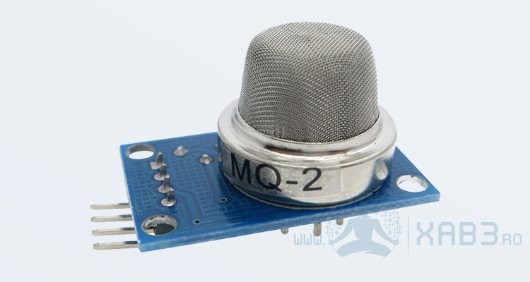 MQ-2 Senzor Gaz H2, LPG, CH4, CO, Alcool, Fum, Propan