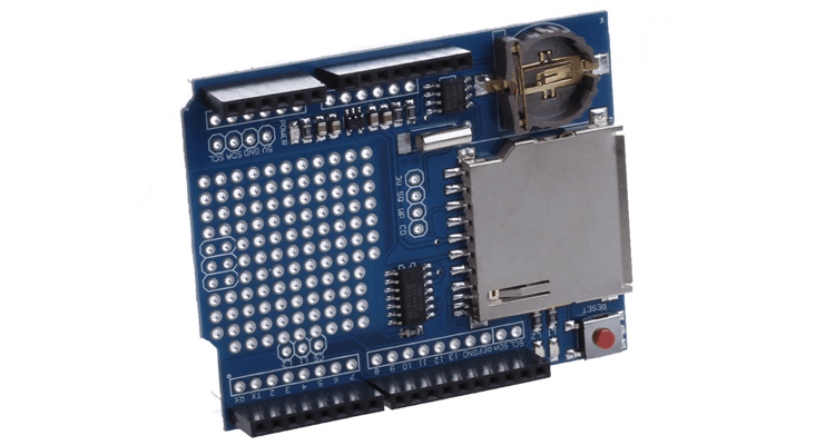 Shield SD Logare Date si RTC pentru Arduino