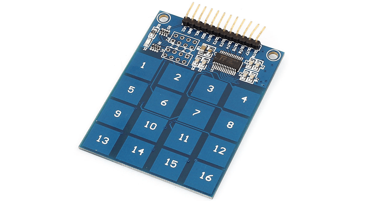 Tastatura capacitiva cu 16 taste