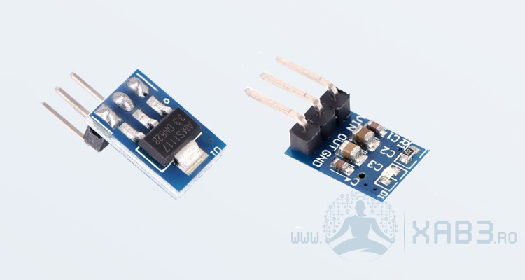 Stabilizator LDO cu AMS1117  3.3V