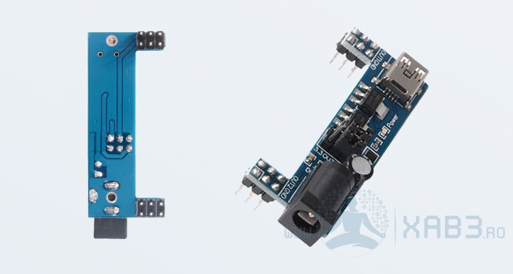 Sursa de alimentare Breadboard 5V si 3.3V