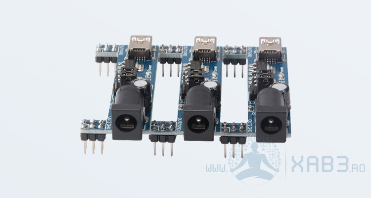 Sursa de alimentare Breadboard 5V si 3.3V